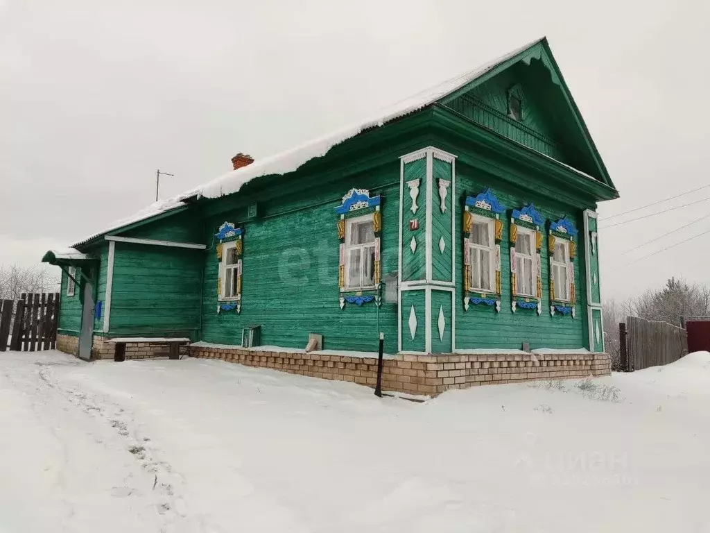 Дом в Костромская область, Нерехтский район, Пригородное с/пос, д. ... - Фото 1