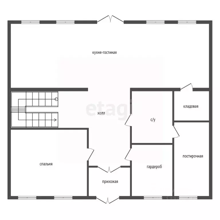 Дом в Красноярский край, Красноярск Кипрейная ул. (333 м) - Фото 2