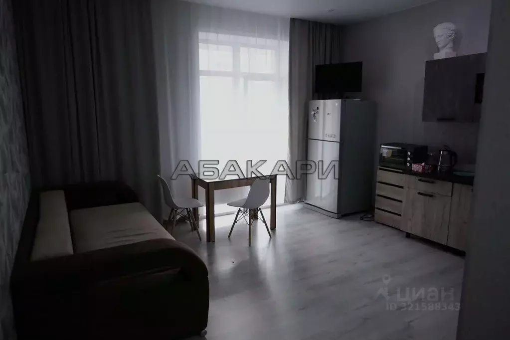 Студия Красноярский край, Красноярск ул. Петра Подзолкова, 10 (34.0 м) - Фото 0