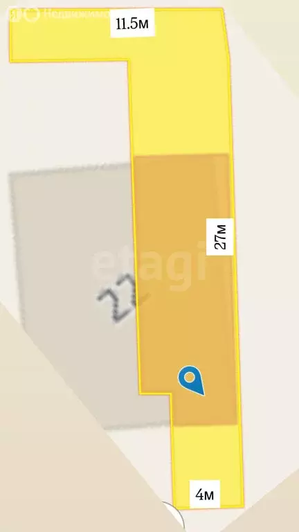 Участок в Махачкала, улица Циолковского (1.55 м) - Фото 1