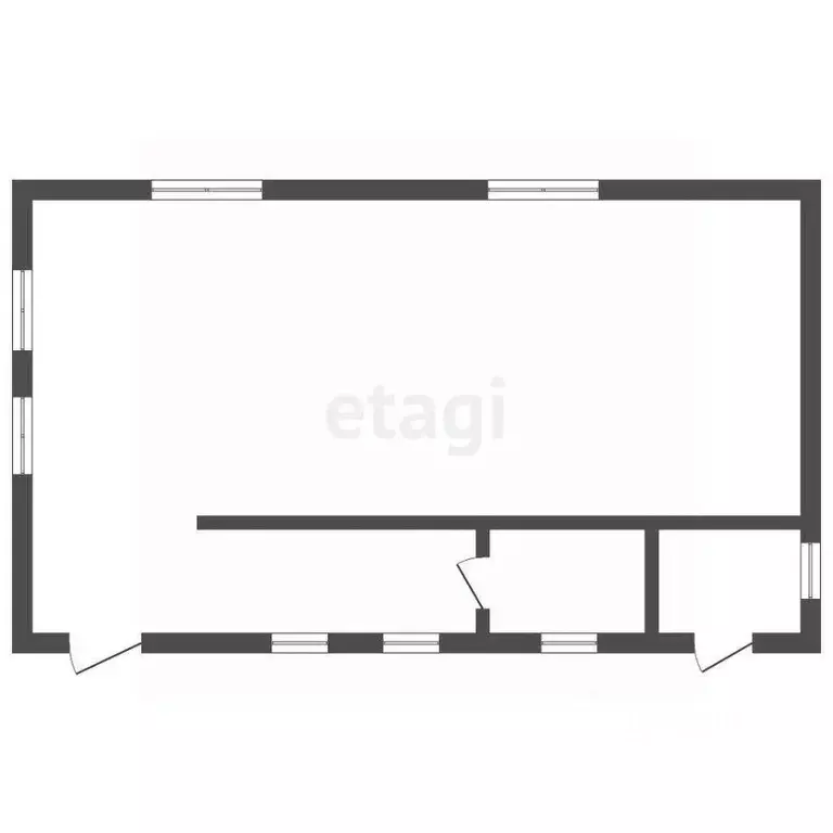 Торговая площадь в Томская область, Асино 9 Мая ул., 44 (108 м) - Фото 1