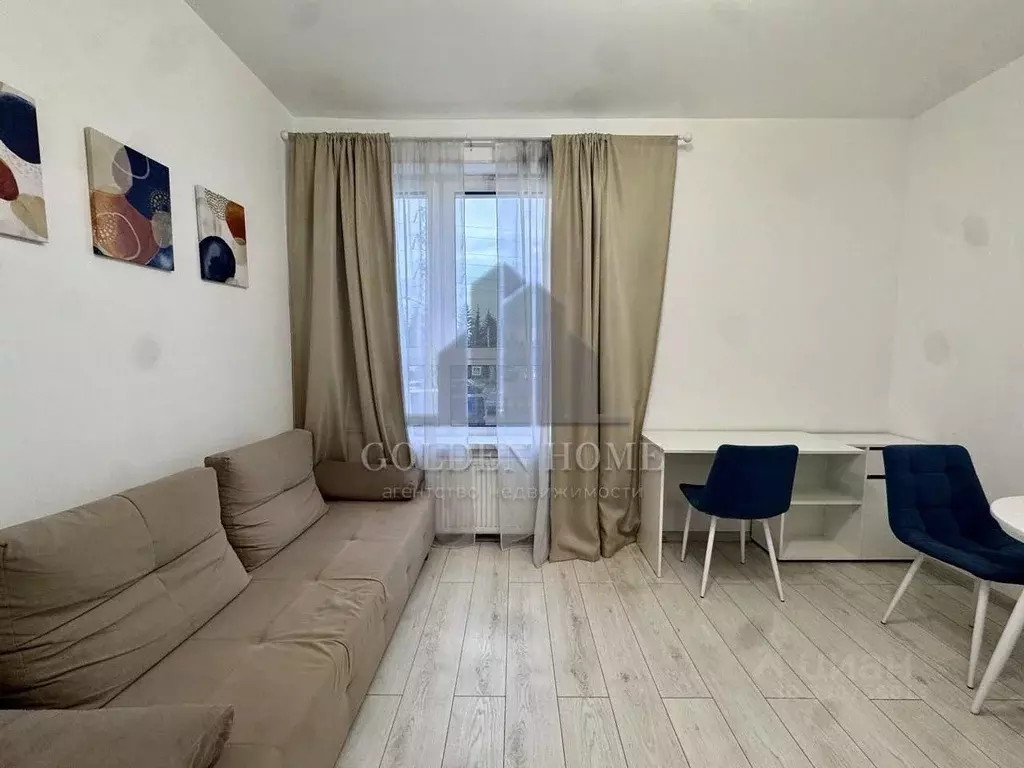 Студия Санкт-Петербург Кубинская ул., 82к3с1 (21.0 м) - Фото 1