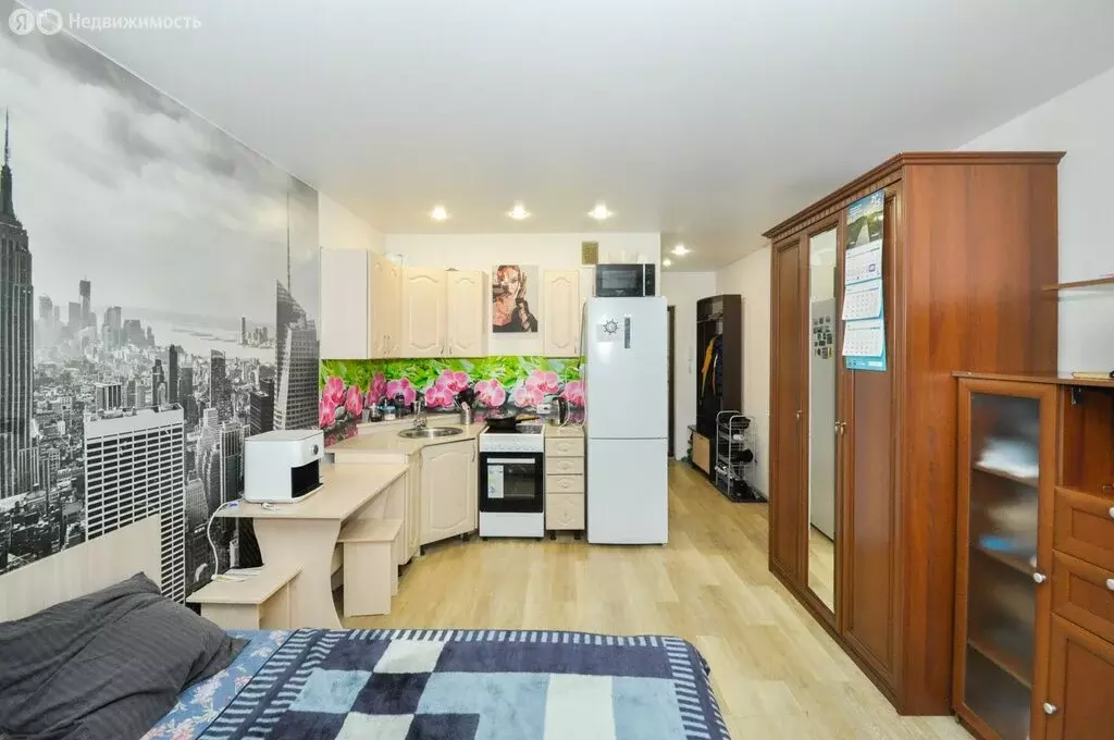 Квартира-студия: Новосибирск, улица Виктора Уса, 2 (25 м) - Фото 1