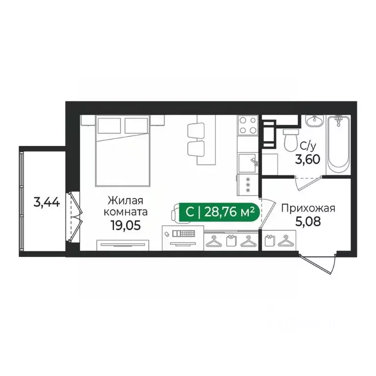 Студия Ленинградская область, Сертолово Всеволожский район, Сертолово ... - Фото 1