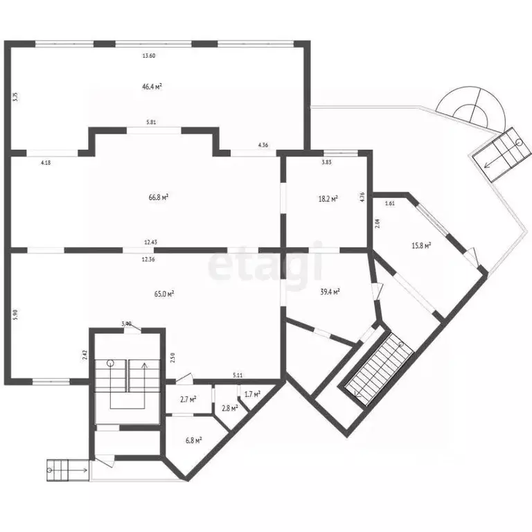 Помещение свободного назначения в Тюменская область, Тюмень ул. ... - Фото 1