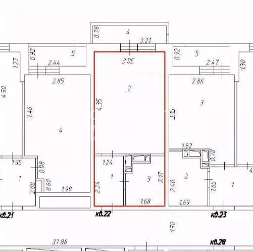 Квартира, студия, 19.39 м - Фото 0