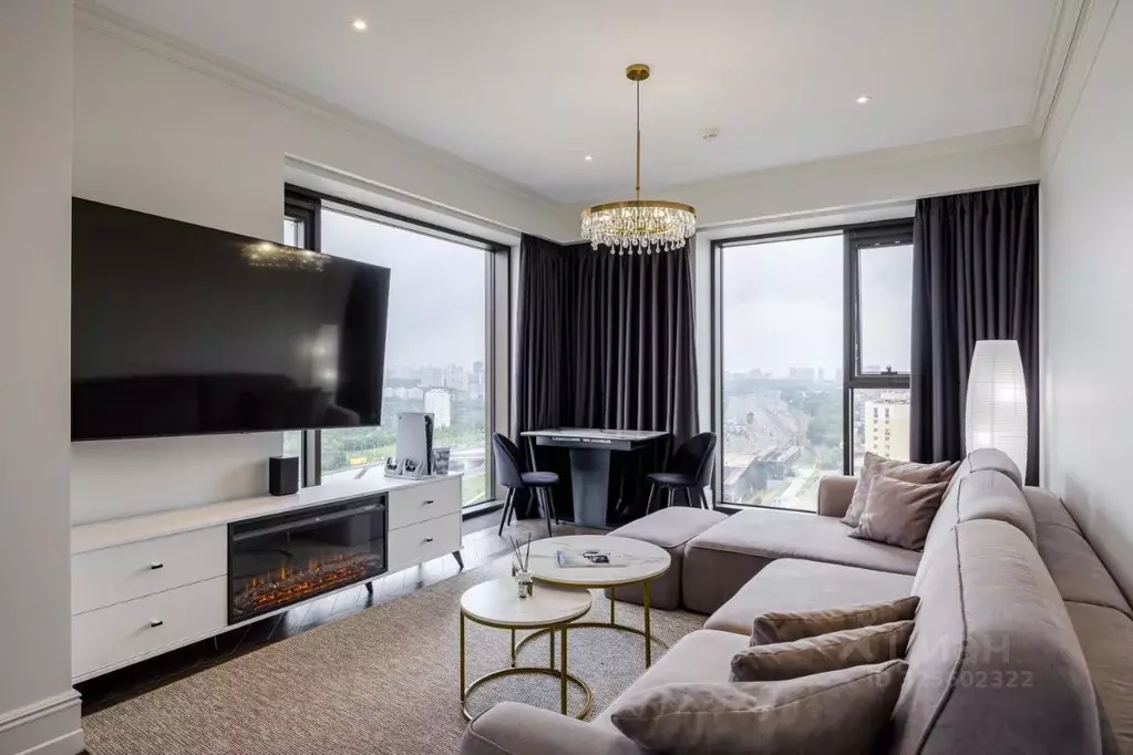 3-к кв. Москва Поклонная ул., 9 (103.0 м) - Фото 2