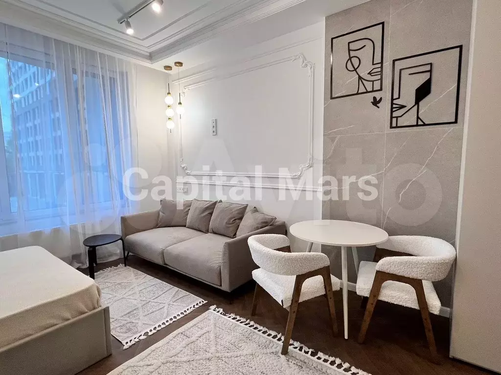 1-к. квартира, 30 м, 3/34 эт. - Фото 1