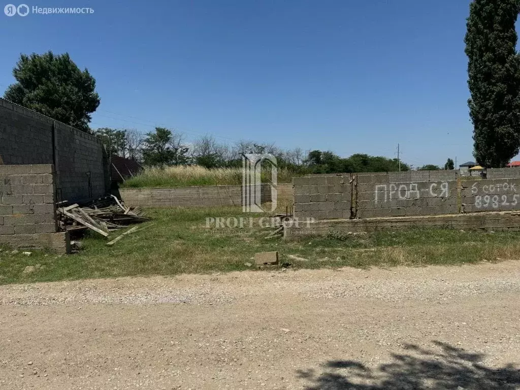 Участок в посёлок городского типа Ленинкент, 7-й микрорайон, улица 1-я ... - Фото 1