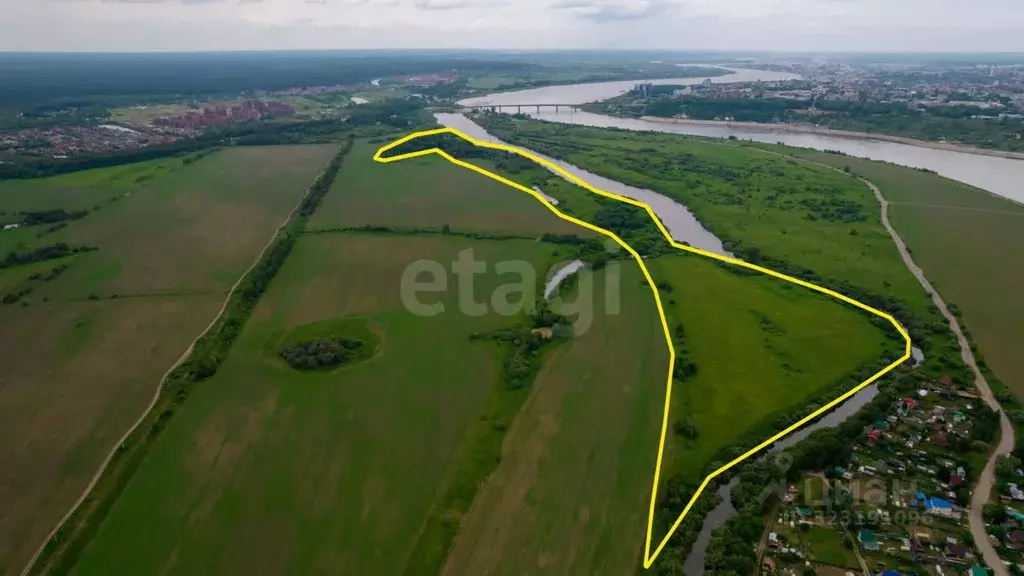 Участок в Томская область, Томск ул. Сенная Курья (1712.5 сот.) - Фото 1