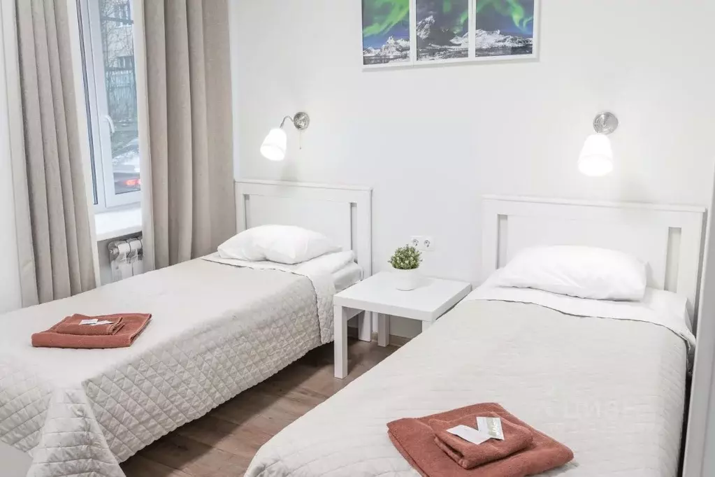 Комната Мурманская область, Мурманск ул. Самойловой, 1 (15.0 м) - Фото 1