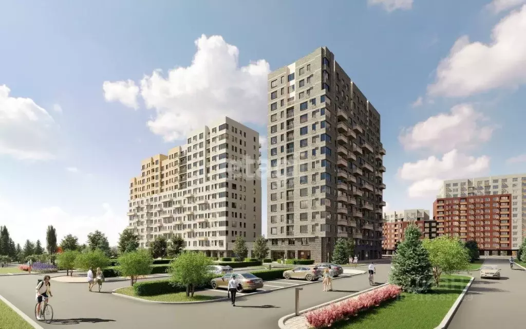 Студия Тюменская область, Тюмень Полевая ул., 108 (22.2 м) - Фото 0