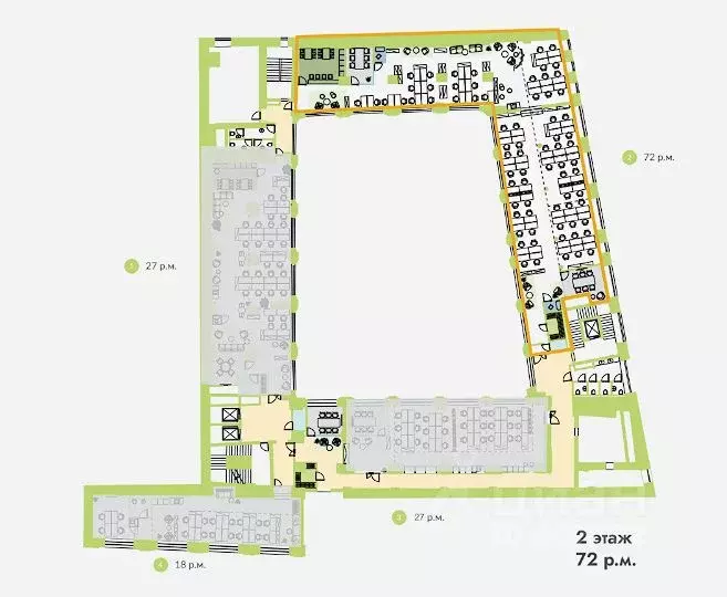 Офис в Москва Ветошный пер., 13 (504 м) - Фото 2