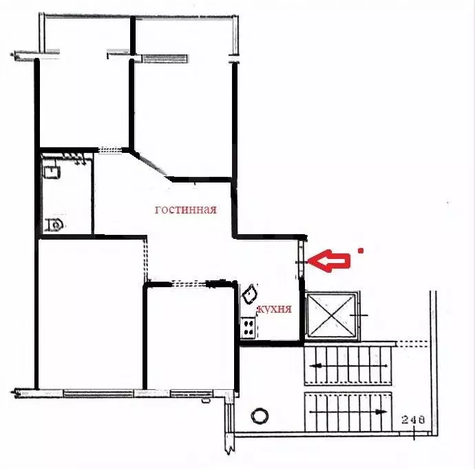 4-к кв. Свердловская область, Екатеринбург ул. Крестинского, 27 (84.0 ... - Фото 0