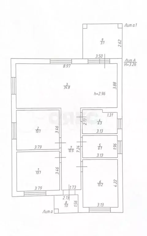 дом 120 м на участке 6 сот. - Фото 0