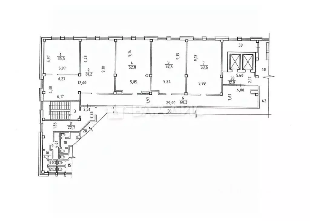 Офис в Новосибирская область, Новосибирск ул. Державина, 28 (389 м) - Фото 1