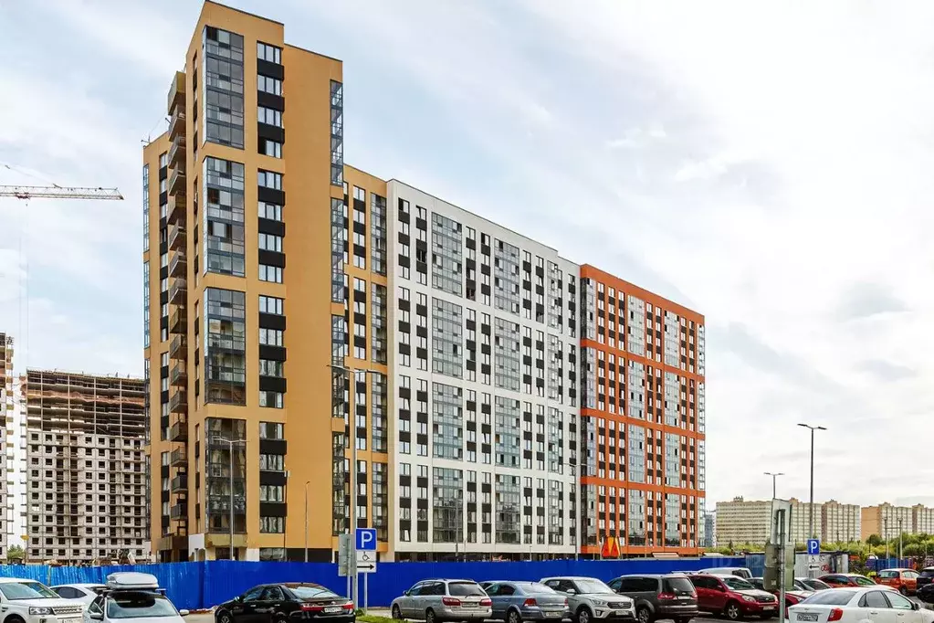 1-к кв. Ленинградская область, Всеволожский район, пос. Бугры ул. ... - Фото 2