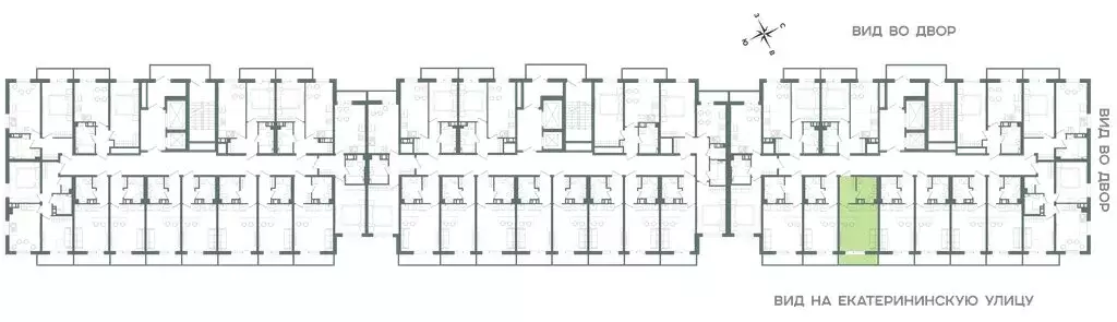 Квартира-студия: Мурино, Екатерининская улица, 11 (23 м) - Фото 2
