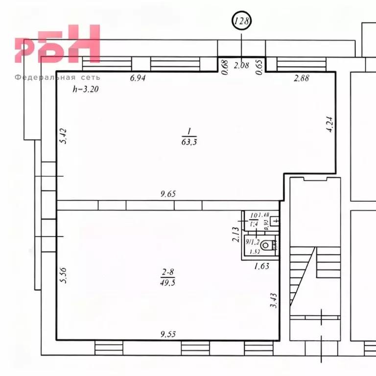 Помещение свободного назначения в Башкортостан, Нефтекамск ул. Победы, ... - Фото 2