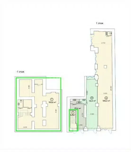 Торговая площадь в Москва ул. Сретенка, 27С7 (113 м) - Фото 2
