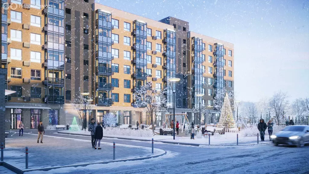 1-комнатная квартира: посёлок городского типа Лесной Городок, Фасадная ... - Фото 2