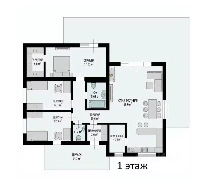 Дом в Ленинградская область, Ломоносовский район, Аннинское городское ... - Фото 2