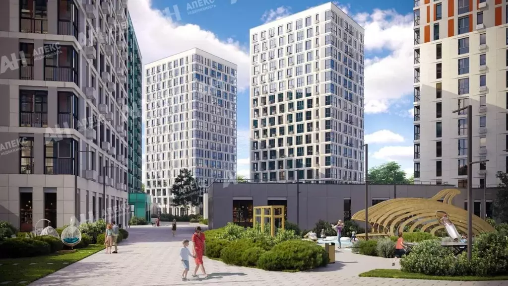 Помещение свободного назначения в Москва Скандинавия жилой комплекс, ... - Фото 1