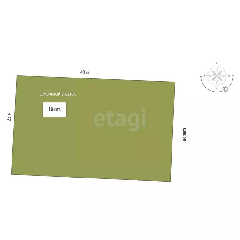 Участок в Тюменская область, Нижнетавдинский муниципальный округ, ... - Фото 2