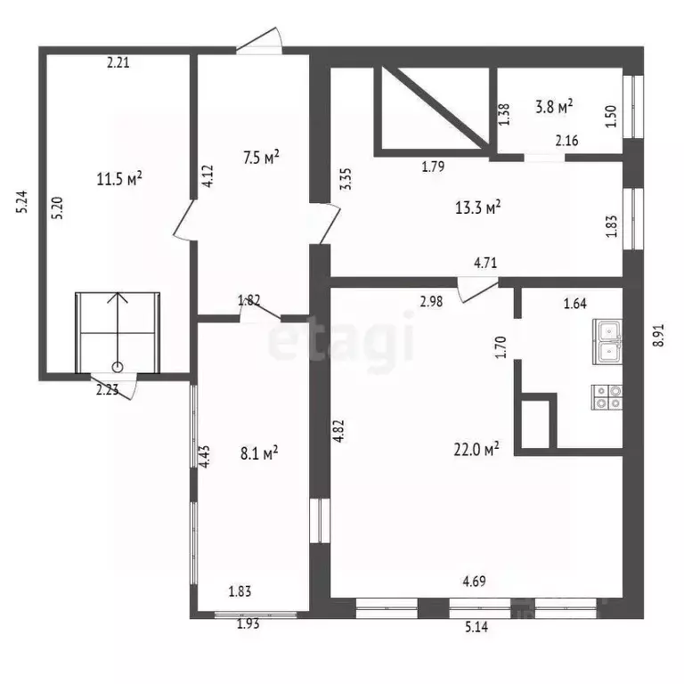 Дом в Владимирская область, Петушинский район, Пекшинское ... - Фото 2