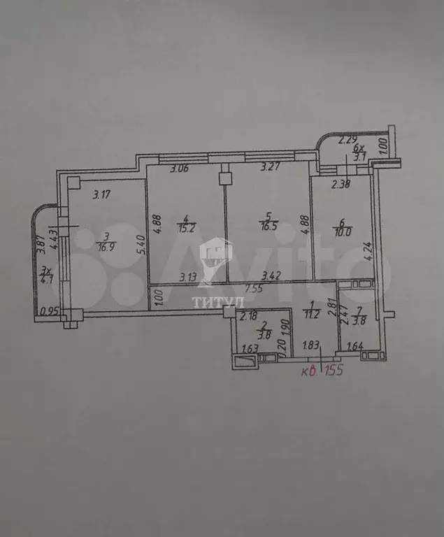 3-к. квартира, 83 м, 12/24 эт. - Фото 0