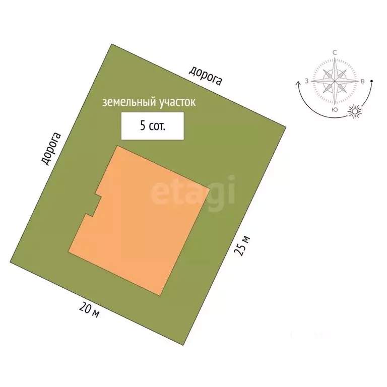 Дом в Томская область, Томский район, Зоркальцевское с/пос, с. ... - Фото 2