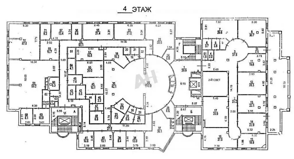 Офис в Москва Каланчевская ул., 13 (1421 м) - Фото 2