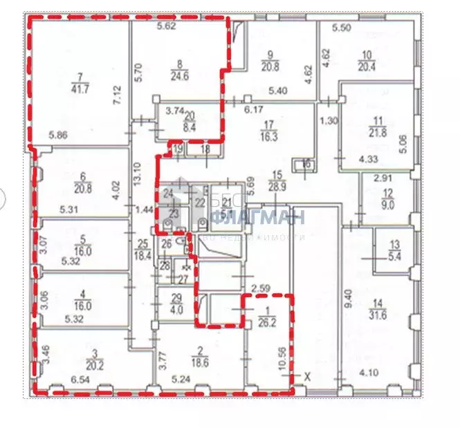 Офис в Москва Краснопролетарская ул., 30С1 (194 м) - Фото 1