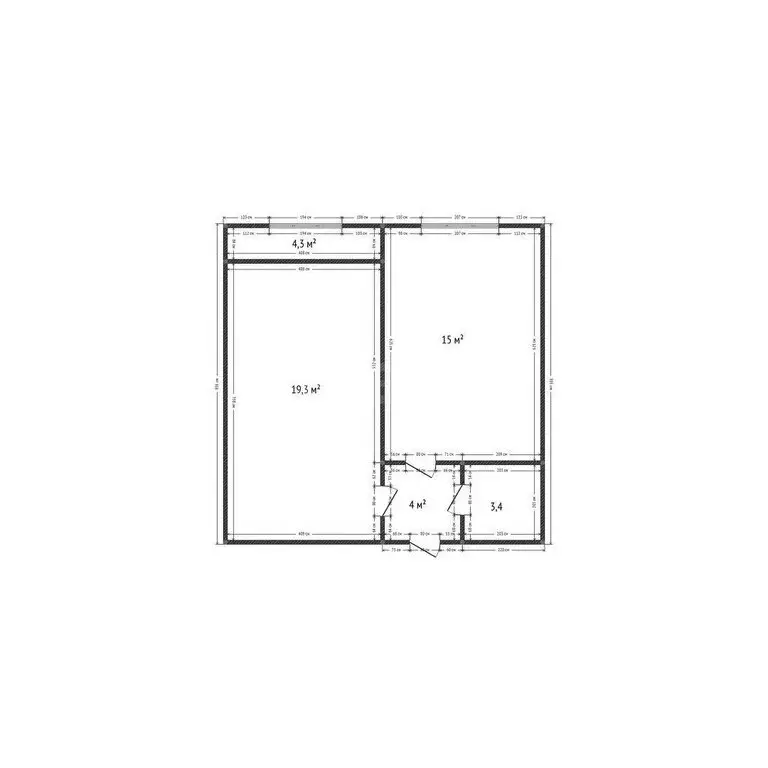 1-комнатная квартира: Махачкала, улица Магомедтагирова, 163Г (46 м) - Фото 1