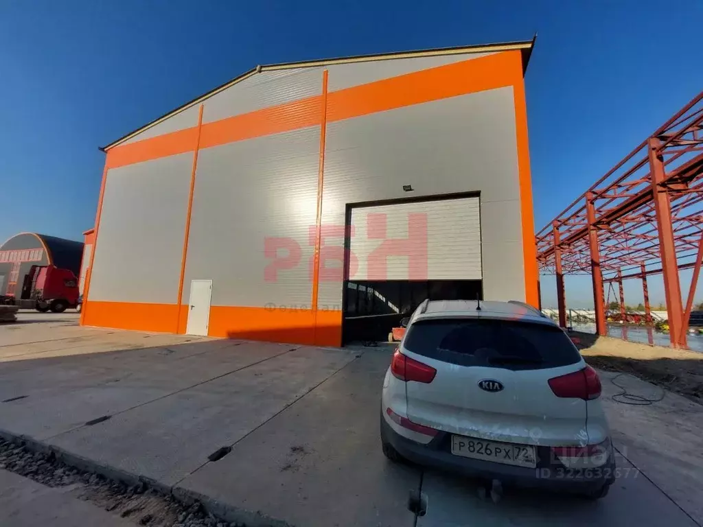 Склад в Тюменская область, Тюмень Антипино мкр, ул. Юности, 97 (990 м) - Фото 1