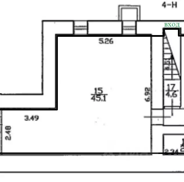 Склад в Санкт-Петербург Невский просп., 104 (45 м) - Фото 1