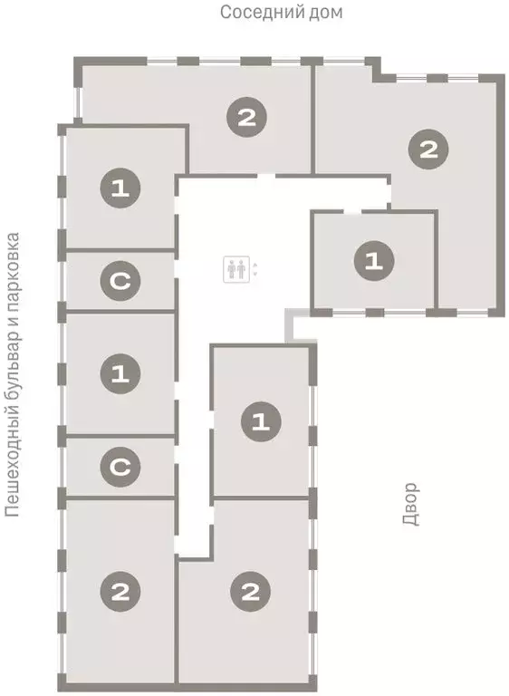 1-комнатная квартира: Новосибирск, квартал Лебедевский (34.6 м) - Фото 1