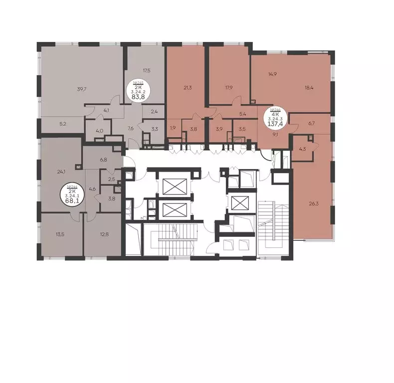 2-комнатная квартира: Москва, Крылатская улица, 33к1 (83.8 м) - Фото 1