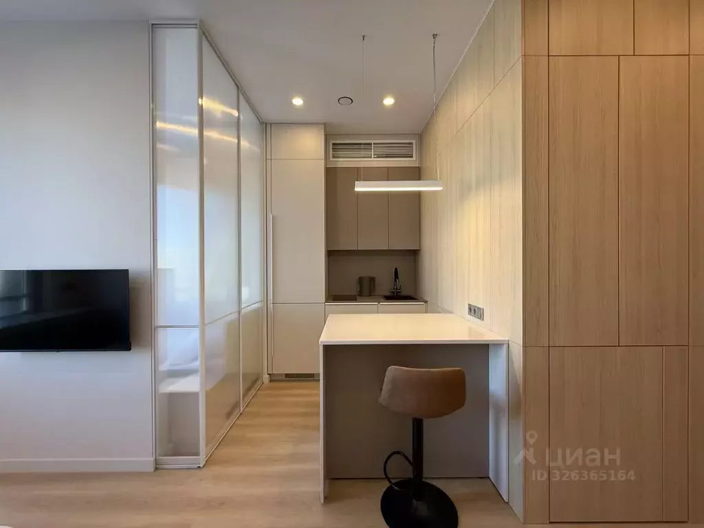 Студия Москва Шелепихинская наб., 34к5 (30.0 м) - Фото 1