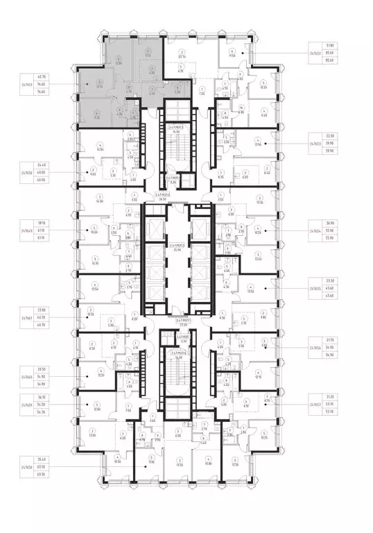 3-комнатная квартира: Москва, Верейская улица, 29с32А (76.6 м) - Фото 1