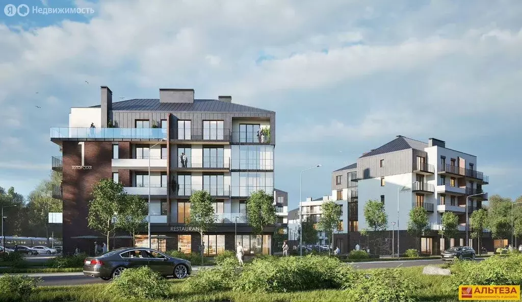 2-комнатная квартира: Светлогорск, Ольховая улица, 32к7 (58.7 м) - Фото 2