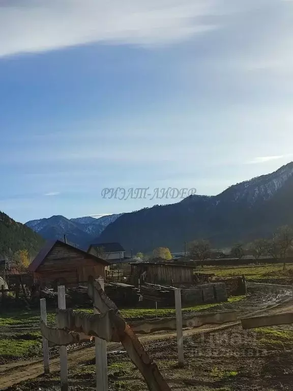 Участок в Алтай, Чемальский район, Элекмонарское с/пос, с. Элекмонар  ... - Фото 1