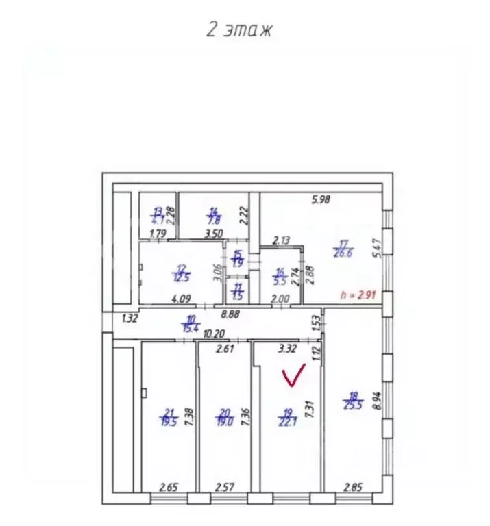 Офис в Удмуртия, Ижевск Буммашевская ул., 5 (45 м) - Фото 2