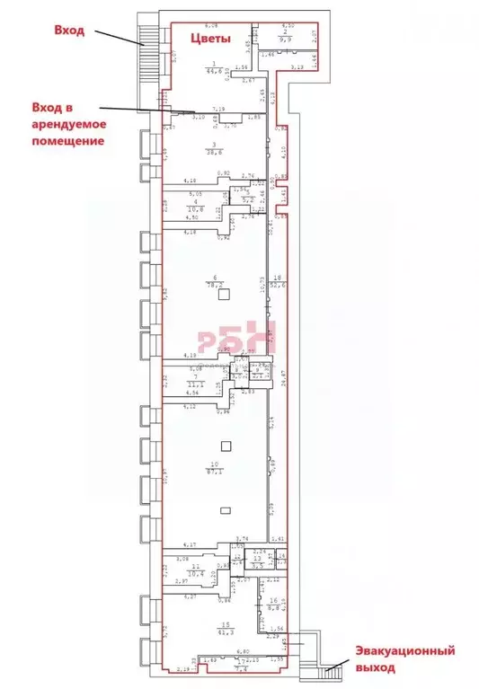 Помещение свободного назначения в Свердловская область, Екатеринбург ... - Фото 1