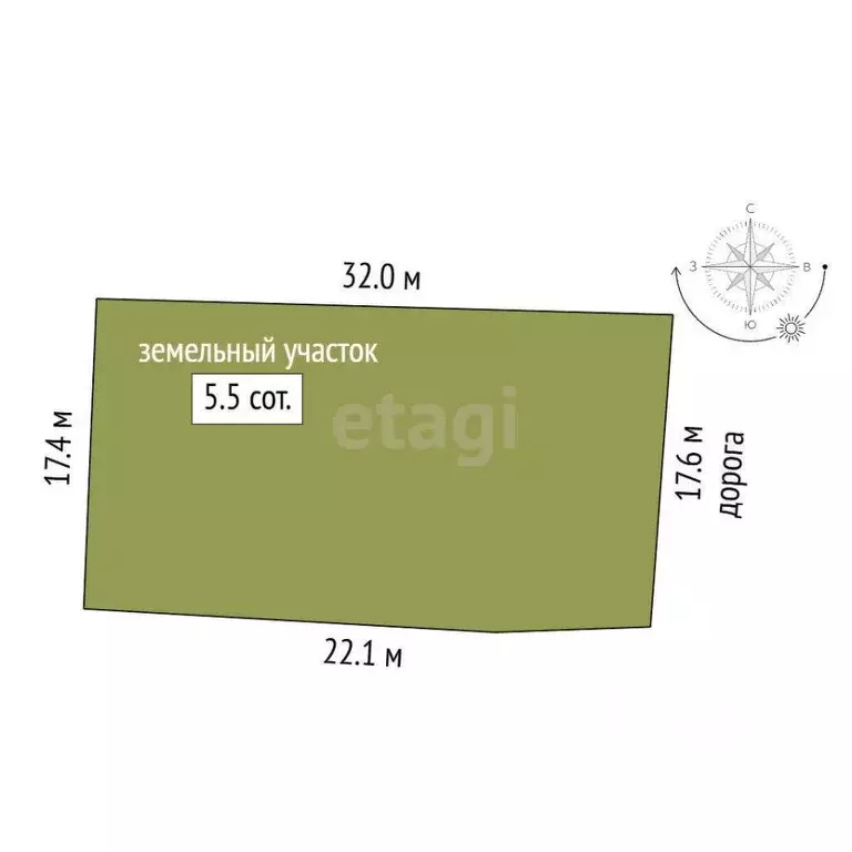 Участок в Ростовская область, Азов Азовский район, ул. Ромашковая ... - Фото 2