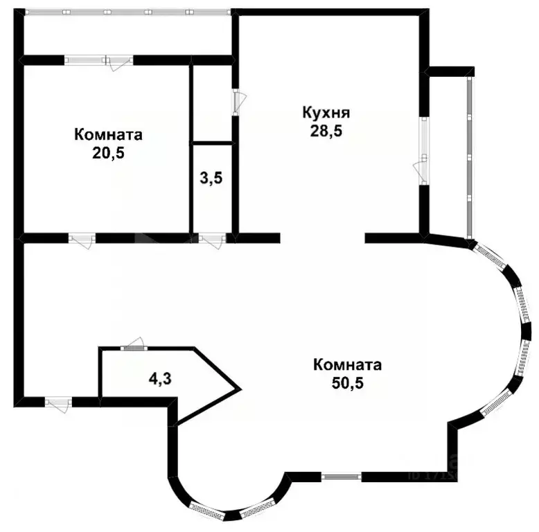 5-к кв. Тюменская область, Тюмень Елецкая ул., 3 (252.1 м) - Фото 1