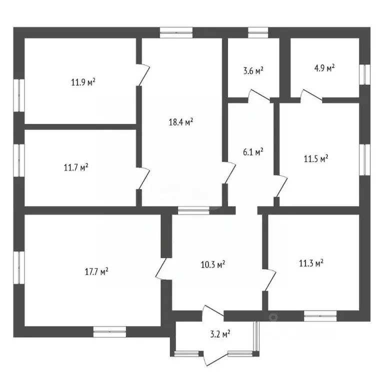 Дом в Воронежская область, с. Новая Усмань ул. Советская, 1 (121 м) - Фото 2