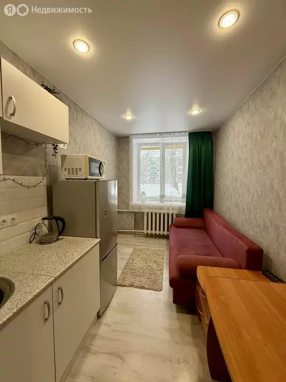 Квартира-студия: Казань, Ново-Савиновский район, Октябрьская улица, 15 ... - Фото 1