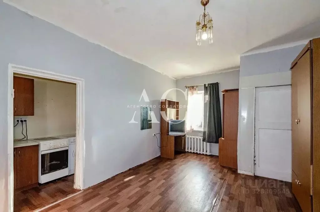 Комната Свердловская область, Екатеринбург ул. Ползунова, 1Б (25.7 м) - Фото 1