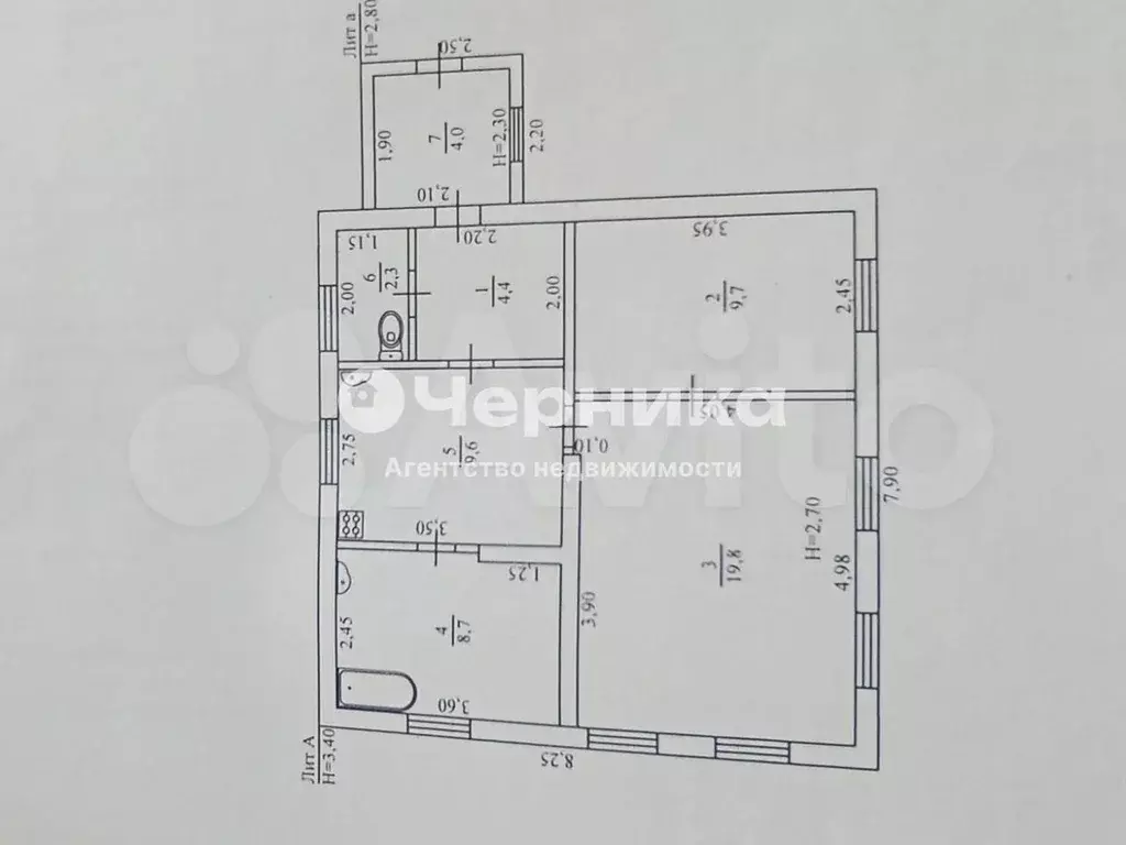 Дом 58,5 м на участке 6,2 сот. - Фото 0